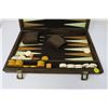 Image 3 : Backgammon Suede Case Set