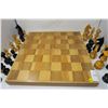 Image 6 : Chess Set - Handcarved Wood
