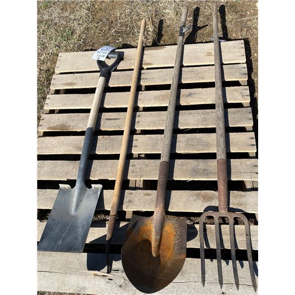 (4) Garden Tools