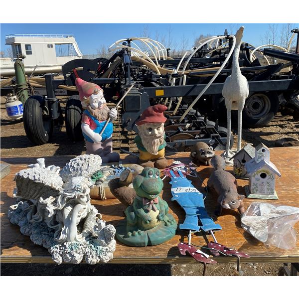 Lot Of Garden Decor