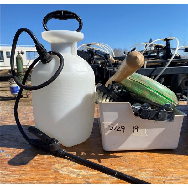 Garden Sprayer + Sprinklers + Etc