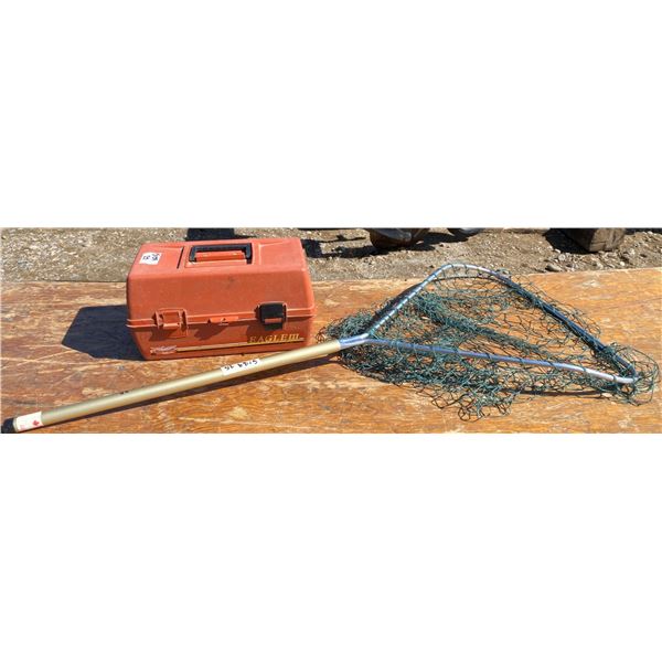 Tackle Box + Fishing Net