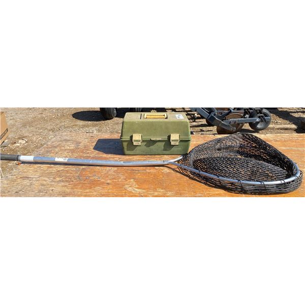 Tackle Box + Rubber Net