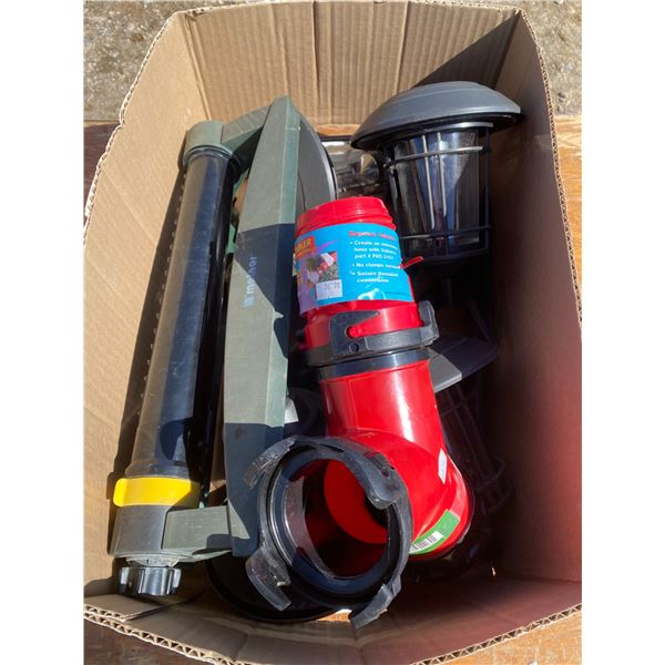 Lot Of Solar Lights + Sprinklers