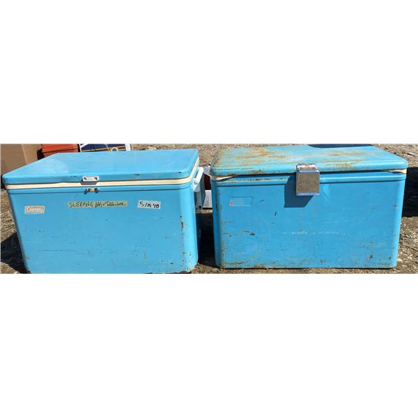 2 Coleman Picnic Cooler