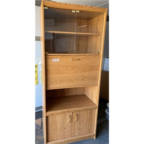 China Cabinet  (70"T, 29"W, 15"Deep)