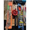 Image 3 : Lot Of Ice Fishing Rods + Tackle + Etc