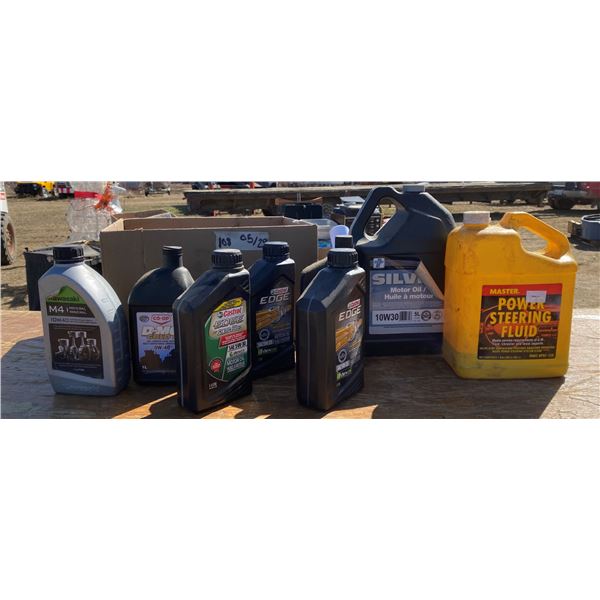 Lot Of Assorted Oils