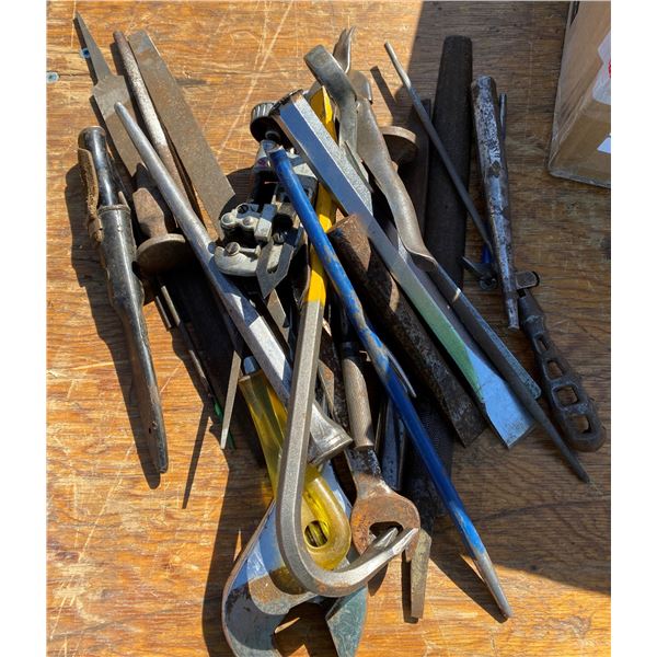 Lot Of Wrenches + Chizzles + Etc