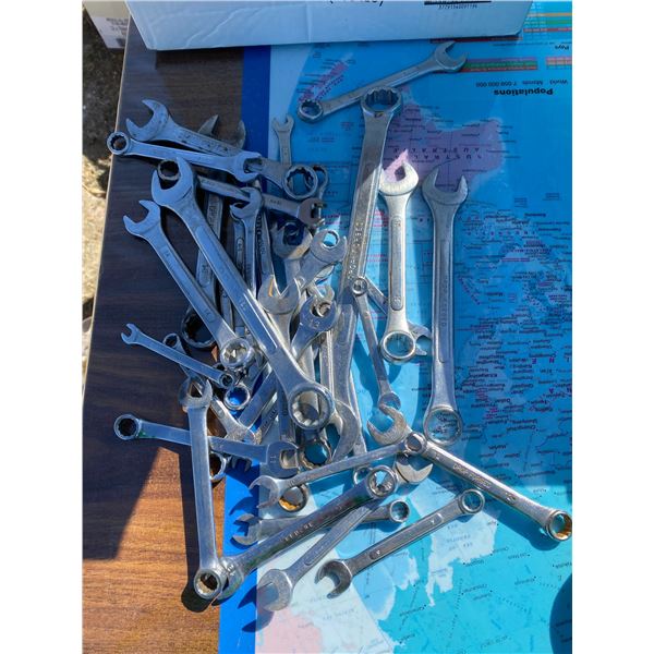 Metric Slandered Open End Wrenches