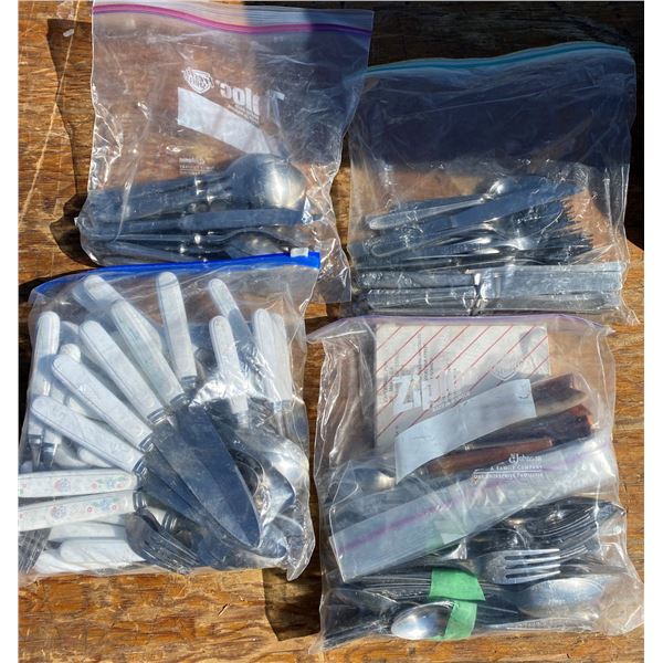 4 Bags Of Cutlery
