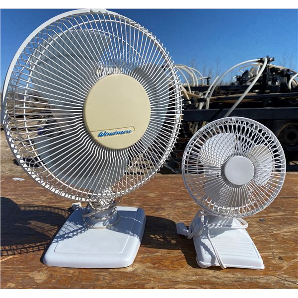 2 Electric Fans