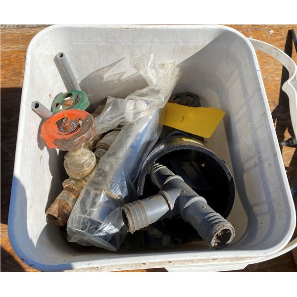 Lot Of Plumbing Supplies + Taps + Etc