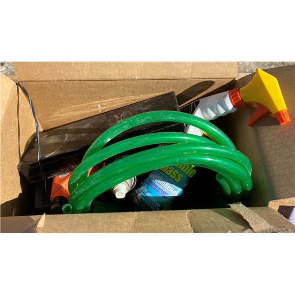 Power Supply + Tire Pump + Hose + Etc