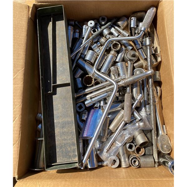 Lot Of Sockets + Extensions + Etc