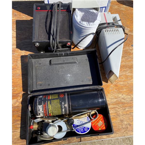 Torch + Dust Buster + Car Heater + Etc