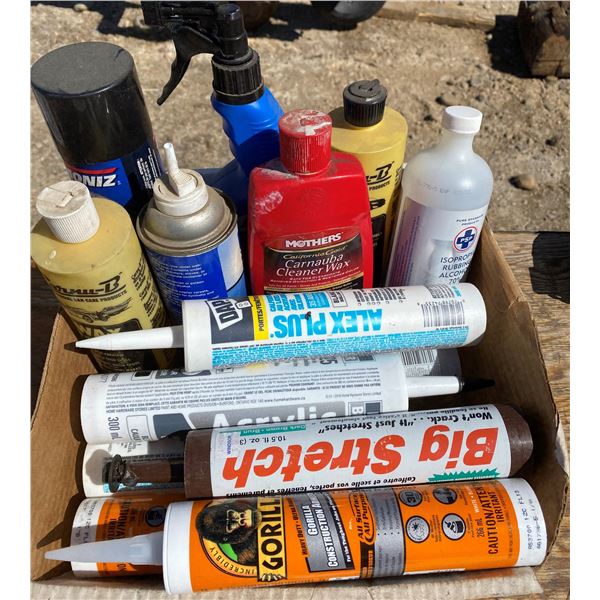 Lot Of Cleaners + Gorilla Glue + Etc