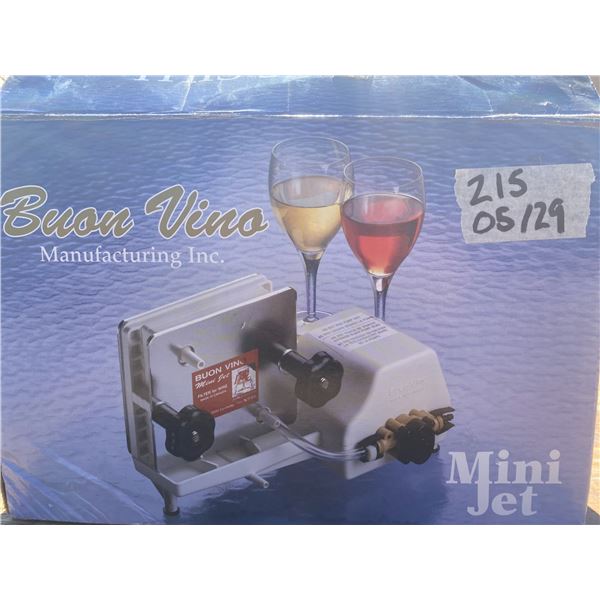 Buan Vina Minijet Wine Filter