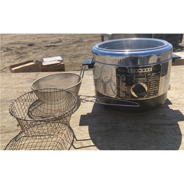 Kenmore Fryer + Etc