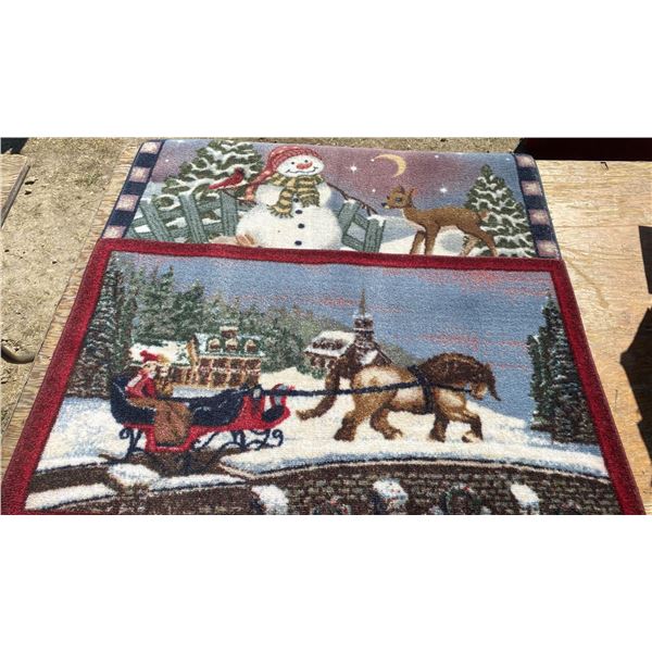 Large Amount Of Christmas Door Mats