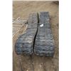 Image 1 : Rubberized Skid Steer Tracks - SD 450X86X56 BBE