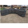Image 6 : Rubberized Skid Steer Tracks - SD 450X86X60 BBE