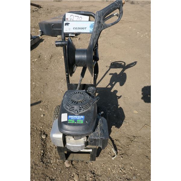 Honda Kodak CG 2600T 5.5HP CGV160 Pressure Washer with Wand
