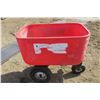 Image 4 : Koenders Feed Cart Red - 36"X20"