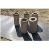 Image 1 : 5 Cylidrical Masonry Blocks 12'X5"