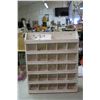 Image 1 : Wooden Bolt Shelf/Bin 20"W X 24"T X 4.5"D white