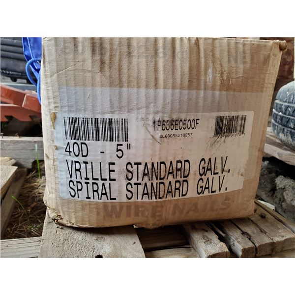 50 lb Box of Nails - 5"