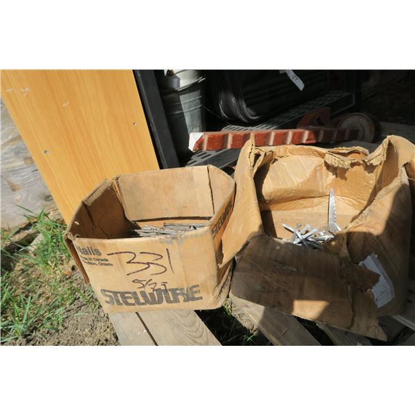 2 Boxes of Nails with tools - 5" and 6"