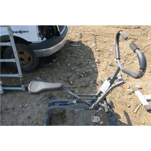 2 Exercise Machines - Free Spirit 400 Excecise Bike and Healthware Exerglide Exercise Machine