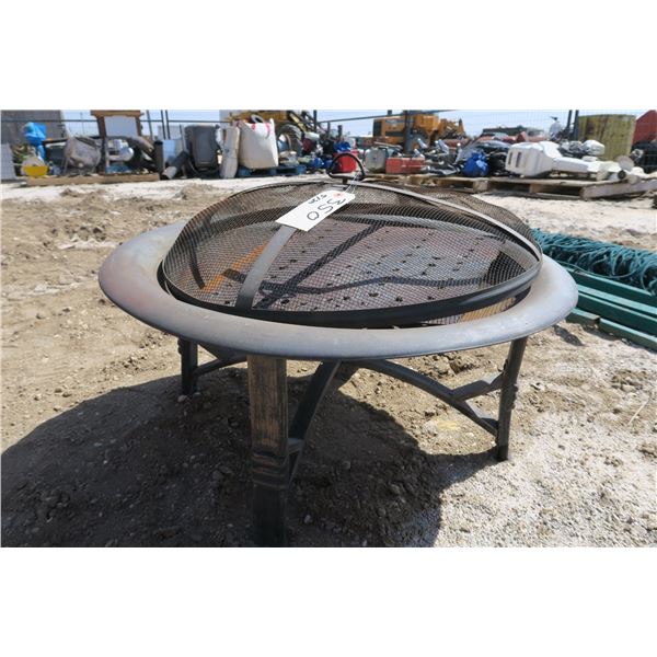 30" Fire Pit with Cover 3 Piece