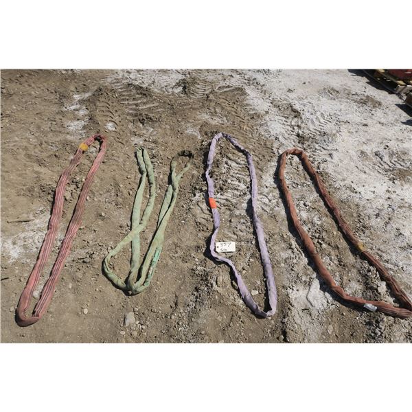 4 X Towing/Rigging Ropes 5/10ft X2 and 10/20ft X1