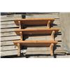 Image 1 : 3 Wood Shelves