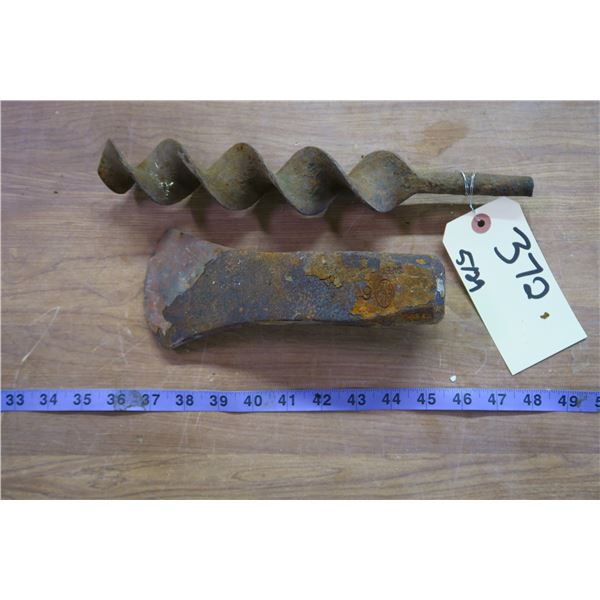 Auger and Axe Handle