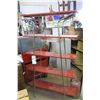 Image 1 : 5.5Ft Red Retro Style Shelf