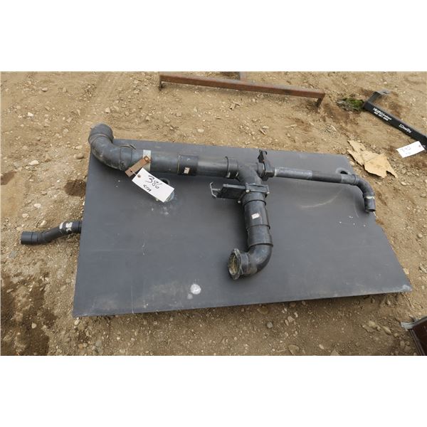 Camper Waste Tank and Pipe -54"X32"