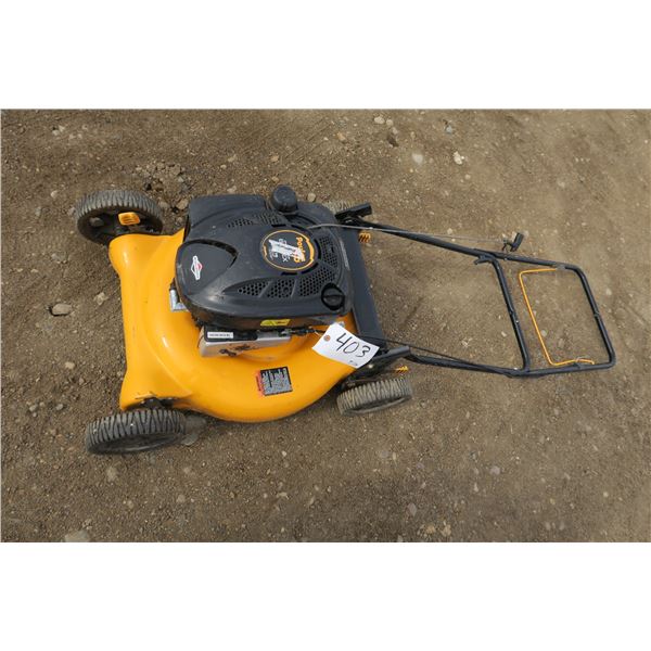 Poulin Pro 190cc Lawnmower "Not Running" AS IS