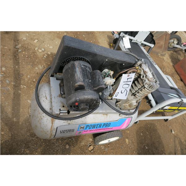 Power Pro 2 HP Air Compressor "Not Tested" AS IS