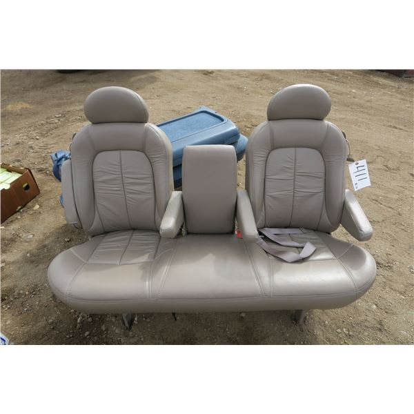 Leather Van Seat - Beige