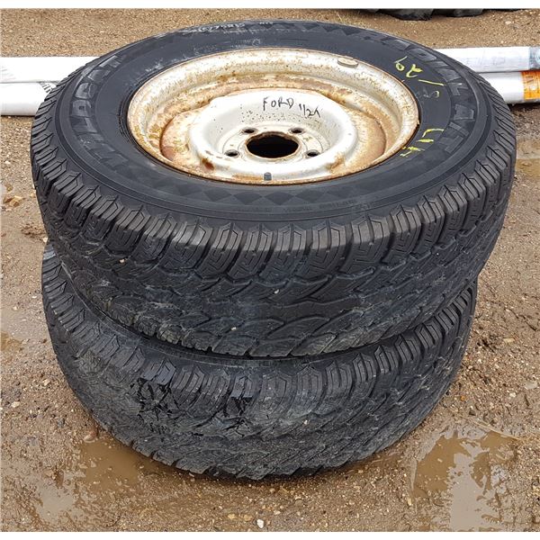 2 215/75R15 Tires & Rims
