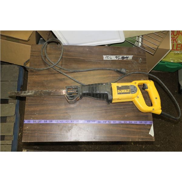 Electric DeWalt Sawzall
