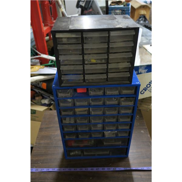 2 Shop Index Trays & Contents