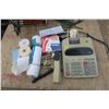 Image 1 : Calculator, 7 Rolls of Paper AND Office Supplies