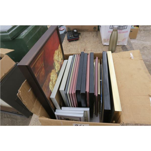 Box of Pictures and Frames