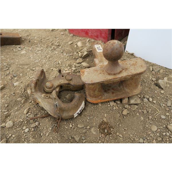 Pintle Hitch and 2" Ball Hitch