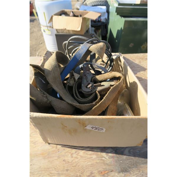 Ratchet Strap, Winch Control Etc.