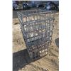 Image 2 : 5 Antique Wire Milk Crates